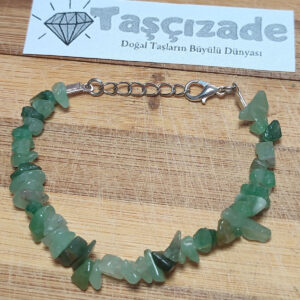 Aventurin Taşı Kırık Doğal Taş Bileklik