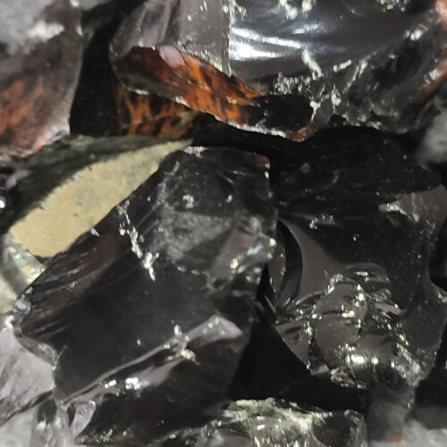 Obsidyen Taşı ( Siyah ) 100 Gr