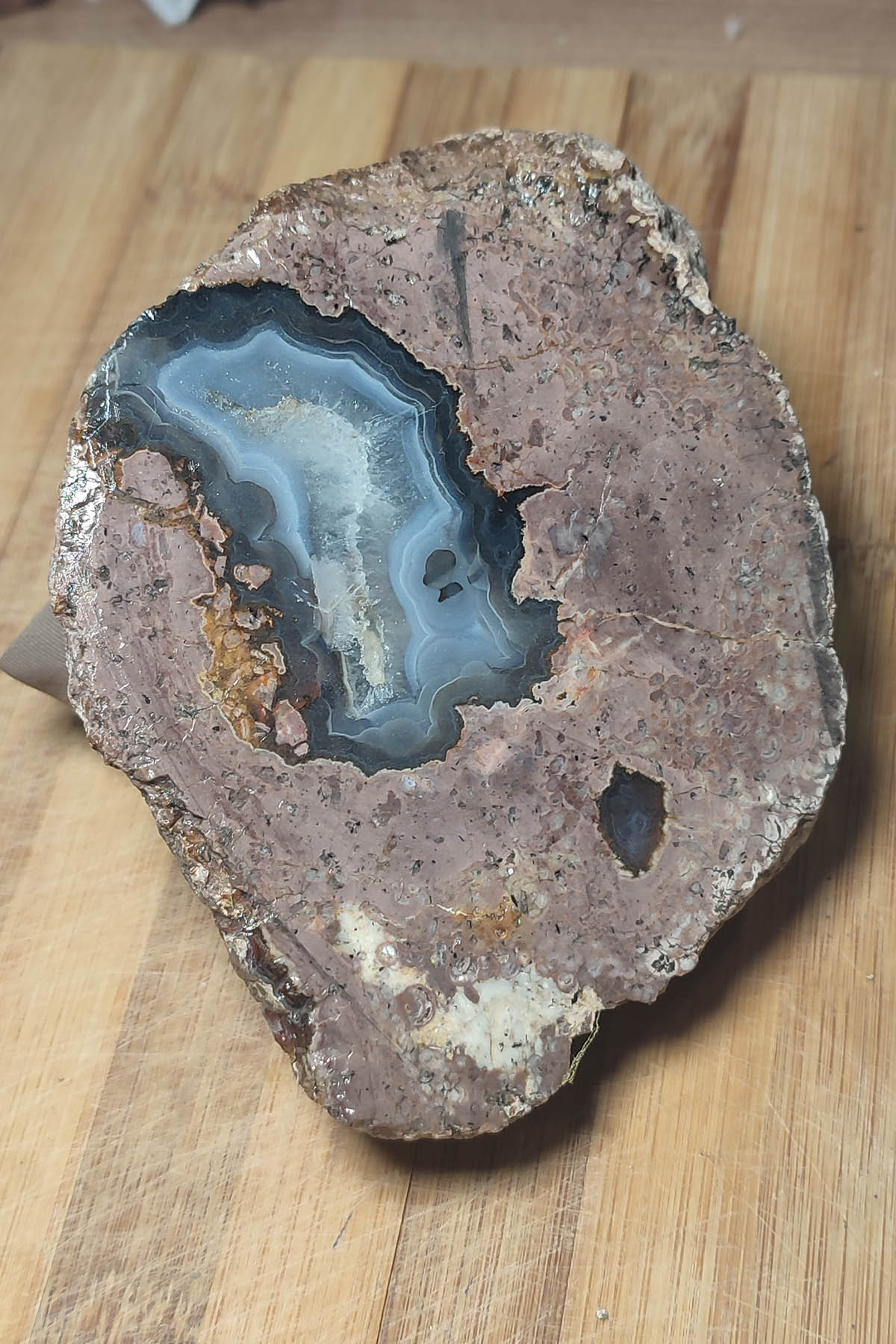 Agat Taşı Ham Dekoratif Kütle 427 Gr – TAŞCIZADE