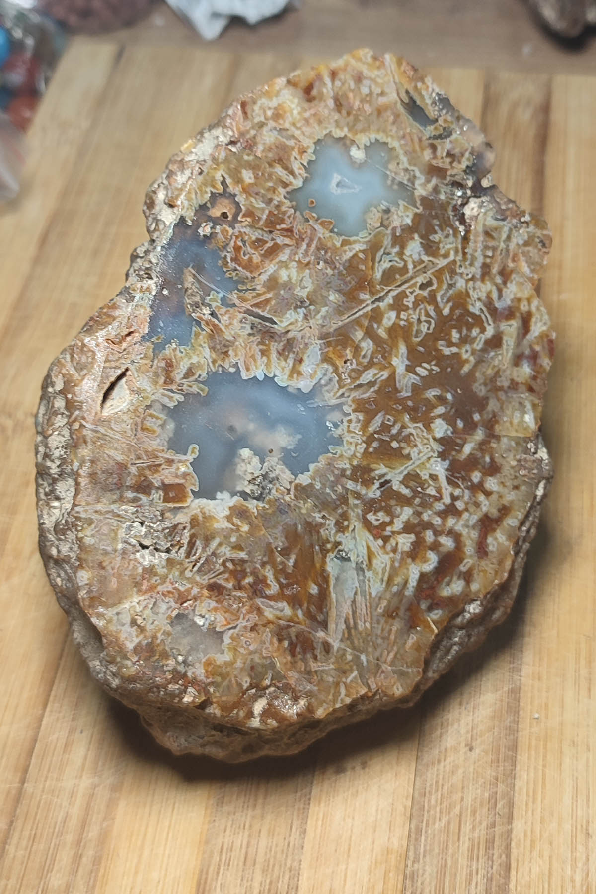 Agat Taşı Ham Dekoratif Kütle 894 Gr – TAŞCIZADE