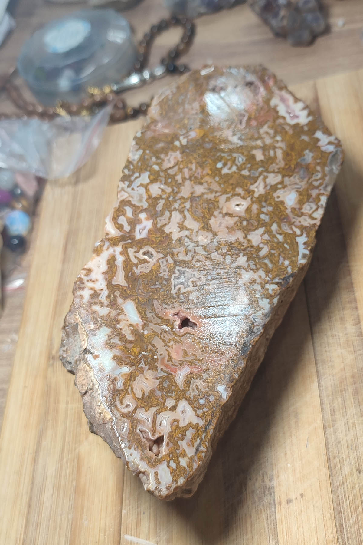 Agat Taşı Dekoratif Kütle 1120 Gr – TAŞCIZADE