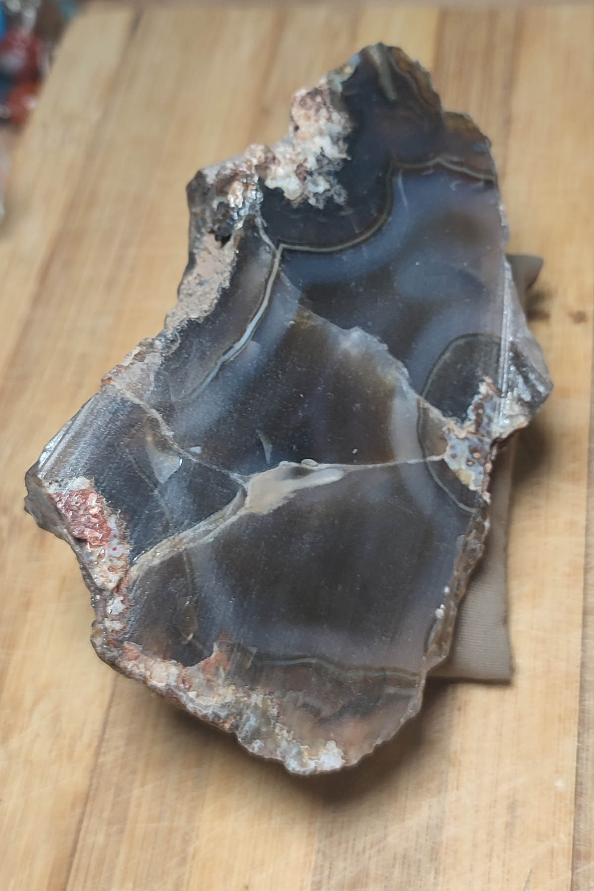 Agat Taşı Ham Dekoratif Kütle 305 Gr – TAŞCIZADE