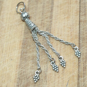 Tesbih Püskülü Nikel Kaplama 80 mm 1 Adet