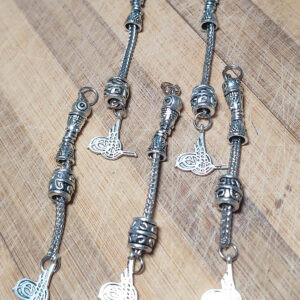 Tesbih Püskülü Nikel Kaplama 80 mm