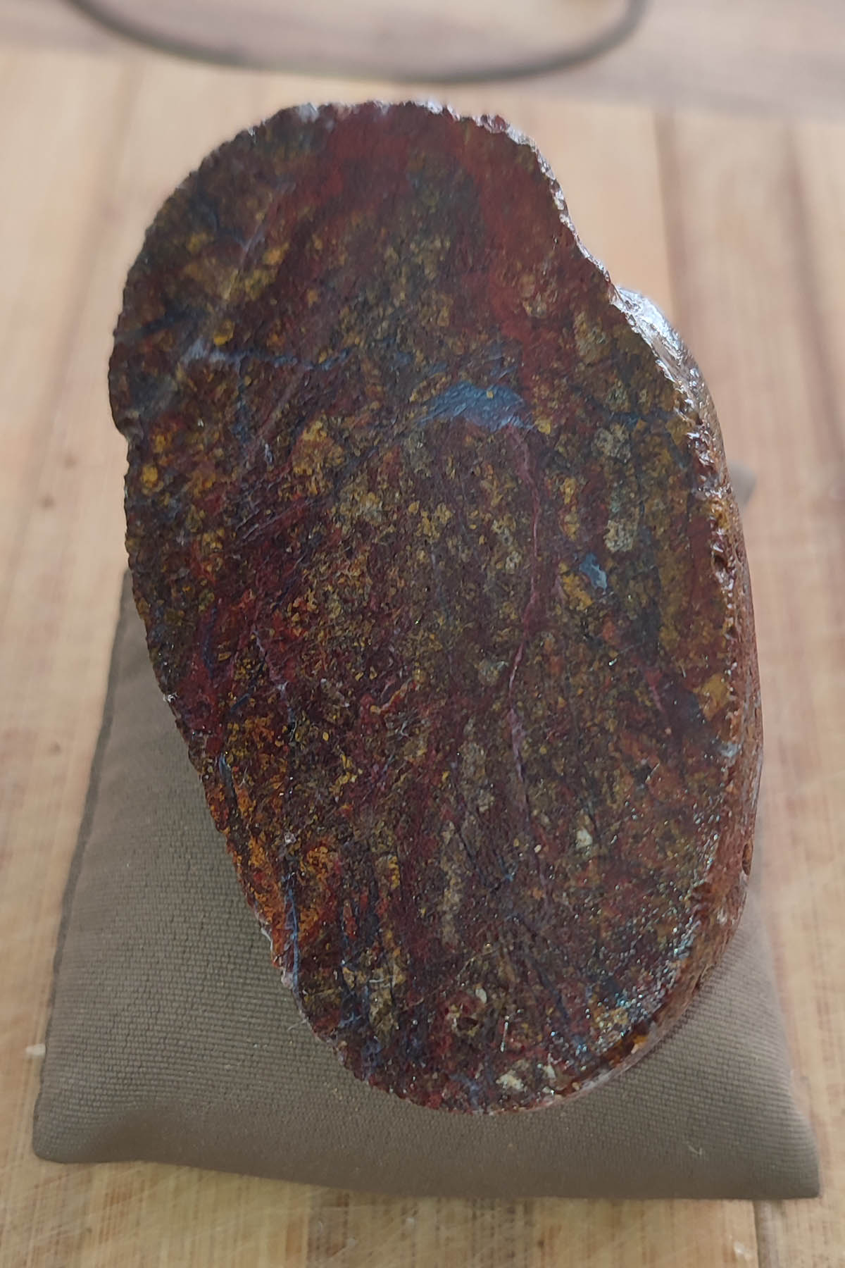 Jasper Agat Taşı Ham Dekoratif Kütle 172 Gr – TAŞCIZADE