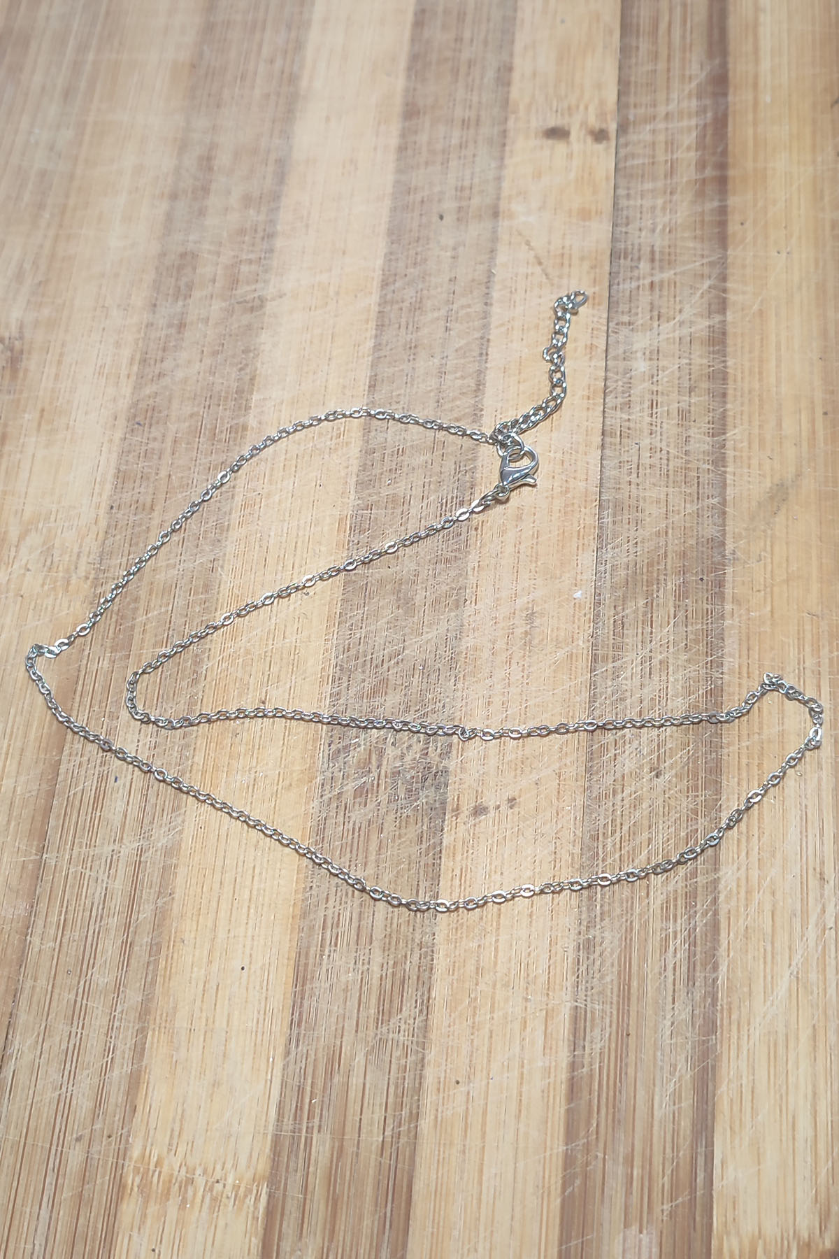 Kolye Zinciri Gümüş Renk 50 Cm