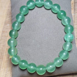 Yeşil Akik Yaşı Bileklik 8 mm