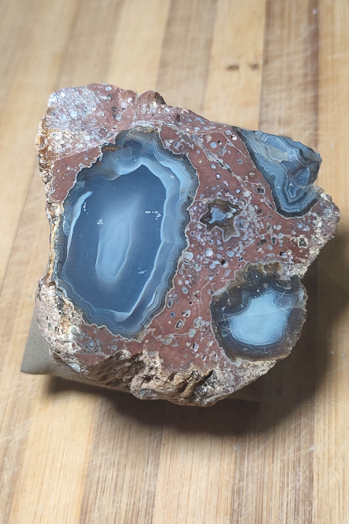 Agat Taşı Ham Dekoratif Kütle 219 Gr – TAŞCIZADE