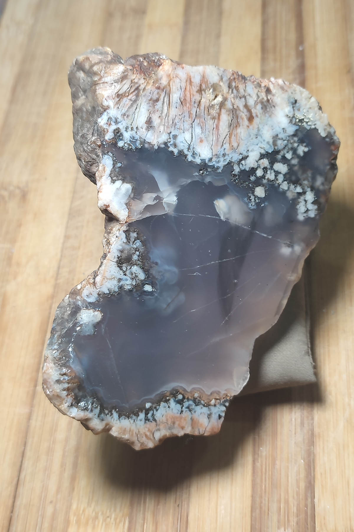 Agat Taşı Ham Dekoratif Kütle 509 Gr – TAŞCIZADE