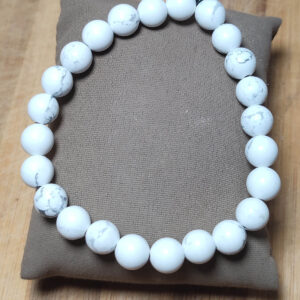 Havlit Taşı Natural Bileklik 8 mm