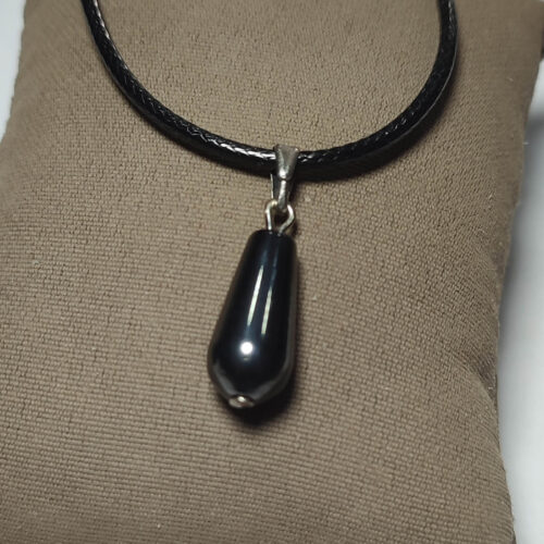 Hematit Taşı Natural Kolye