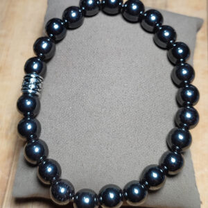 Hematit Taşı 8 mm Natural Bileklik