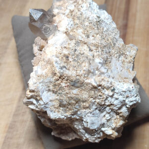 Dumanlı Kuvars Ortoklas Ham Dekoratif Kütle 178 Gr