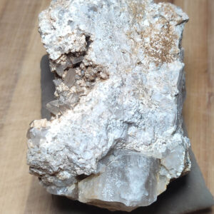 Dumanlı Kuvars Ortoklas Taşı Ham Dekoratif Kütle 296 Gr