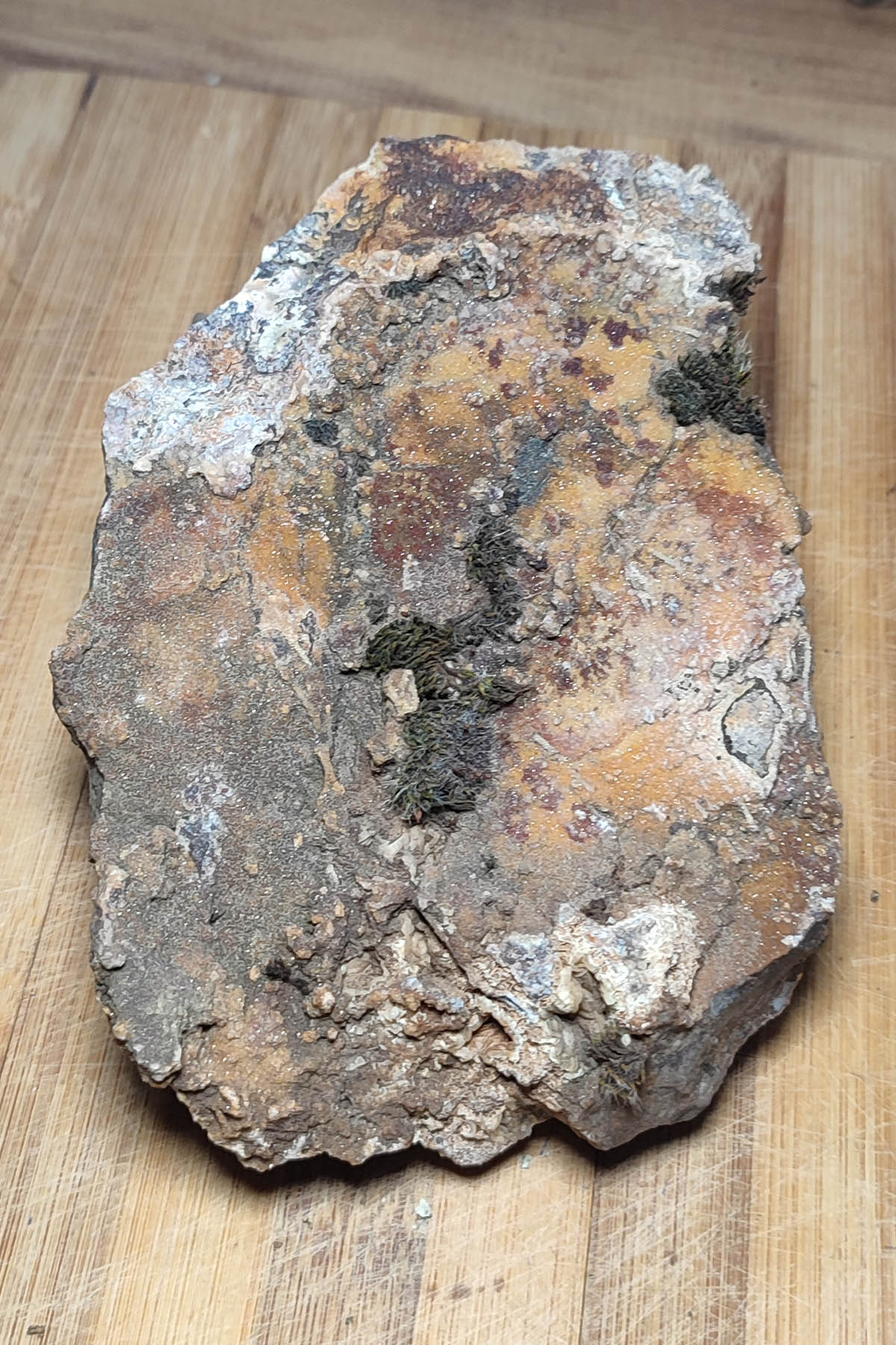 Sitrin Taşı Druze Ham Dekoratif Kütle 582 Gr