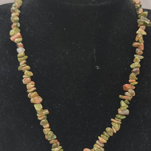 Unakit Taşı Kırıktaş Doğal Taş Kolye