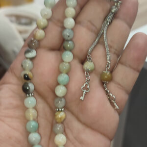 Amazonit Taşı 8 mm Doğaltaş Natural Tesbih