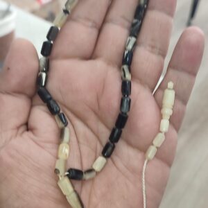 Koç Boynuzu Kapsül Kesim 5,5*9,5 mm Natural Tesbih