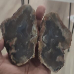 Agate Stone ( Akik Taşı ) Koleksiyonluk Çift 671 Gr