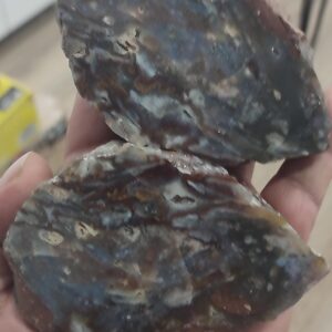 Agate Stone  ( Akik Taşı ) Koleksiyonluk Çift Parça 696 Gr