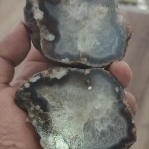 Agate Stone ( Akik Taşı ) Koleksiyonluk Çift 738 Gr