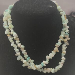 Amazonit Taşı Doğal Kırık Taş Dizi