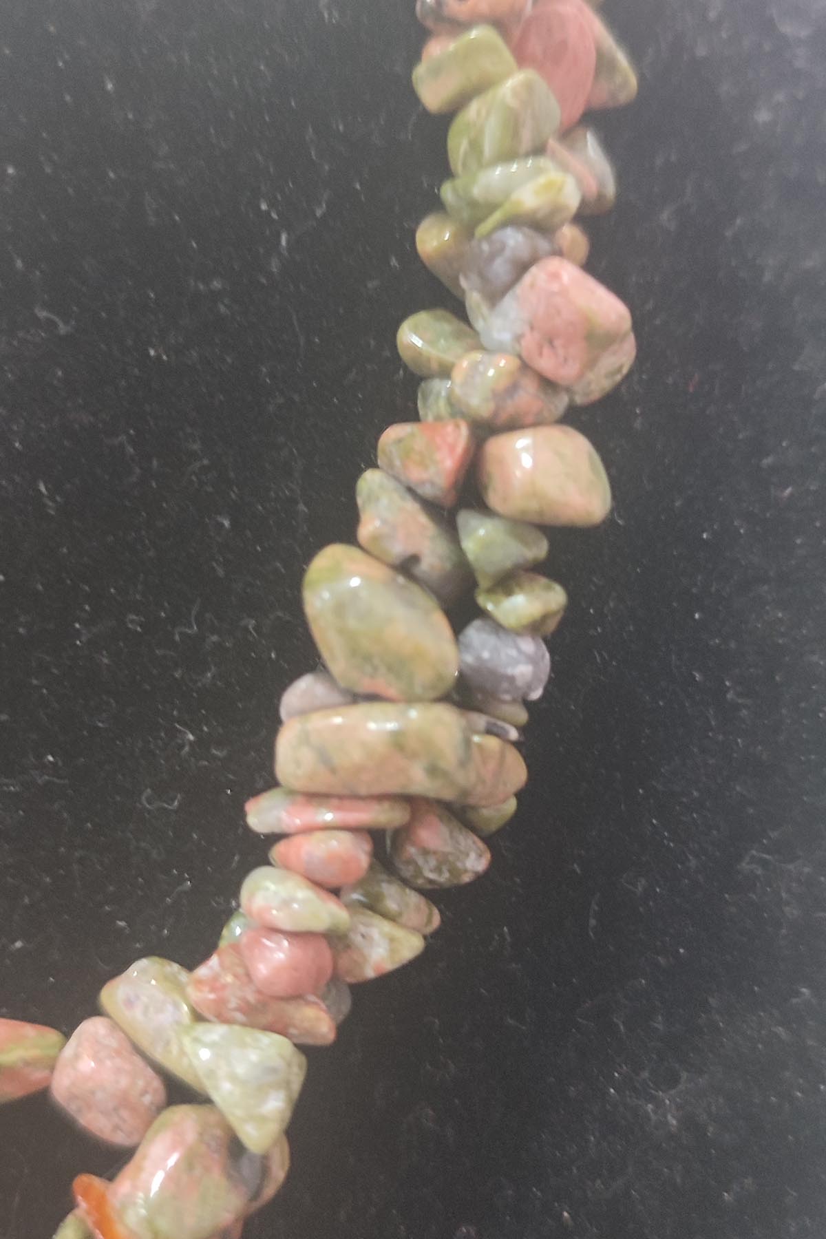 Unakit Taşı Doğal Kırık Taş Dizi - Görsel 2