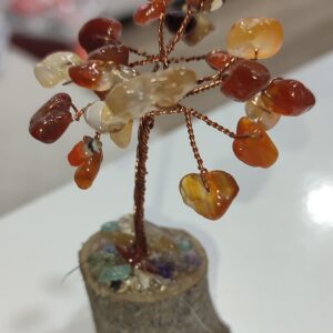 Akik Taşı Natural Ağaç 7 cm