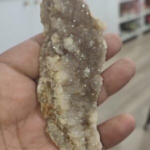 Smoky Ametist Taşı Doğaltaş Ham İşlenmemiş  Dekoratif Kütle 161 gr