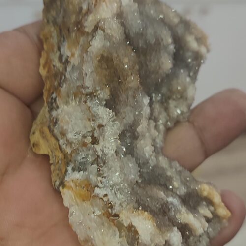 Smoky Ametist Taşı Doğaltaş Ham İşlenmemiş  Dekoratif Kütle 209 gr