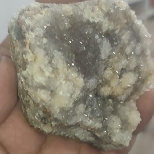 Smoky Ametist & Sitrin Taşı Doğaltaş Ham İşlenmemiş  Dekoratif Kütle 256 gr