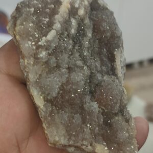 Smoky Ametist Taşı Doğaltaş Ham İşlenmemiş  Dekoratif Kütle 274 gr