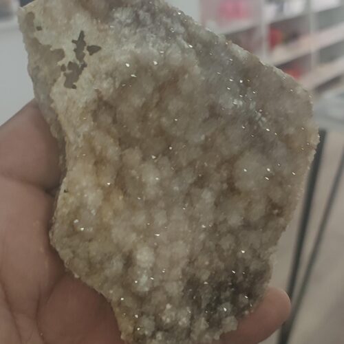 Smoky Ametist & Sitrin Taşı Doğaltaş Ham İşlenmemiş  Dekoratif Kütle 401 gr