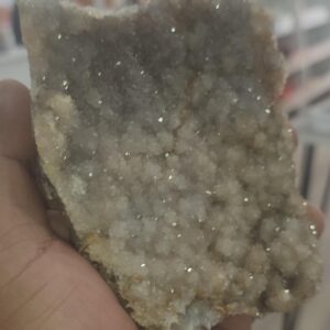 Smoky Ametist  & Sitrin Taşı Doğaltaş Ham İşlenmemiş  Dekoratif Kütle 681 gr