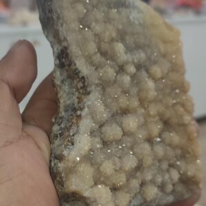 Smoky Ametist ve Sitrin  Taşı Doğaltaş Ham İşlenmemiş  Dekoratif Kütle 703 gr