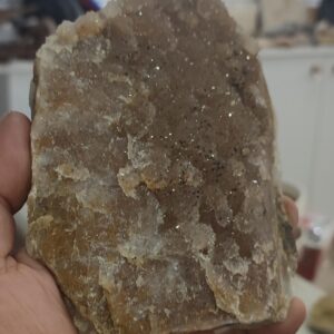 Smoky Ametist Taşı Doğaltaş Ham İşlenmemiş  Dekoratif Kütle 756 gr