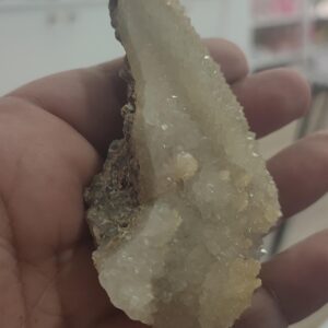 Kuvars Taşı Doğaltaş Ham İşlenmemiş  Dekoratif Kütle 140 gr