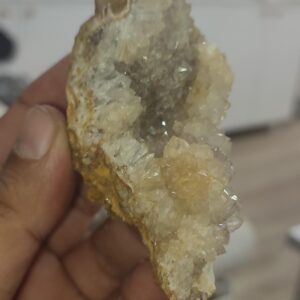 Kuvars Taşı Doğaltaş Ham İşlenmemiş  Dekoratif Kütle 152 gr