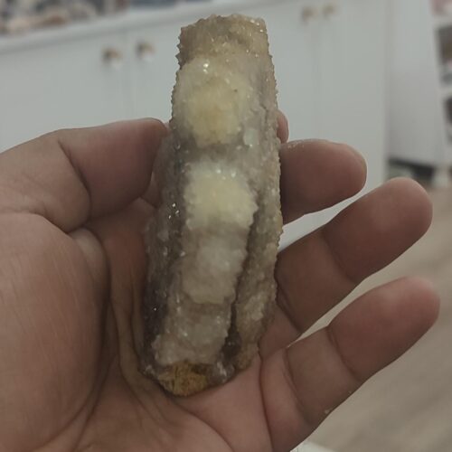 Kuvars Taşı Doğaltaş Ham İşlenmemiş  Dekoratif Kütle 280 gr