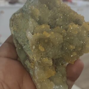 Kuvars Taşı Doğaltaş Ham İşlenmemiş  Dekoratif Kütle 430 gr