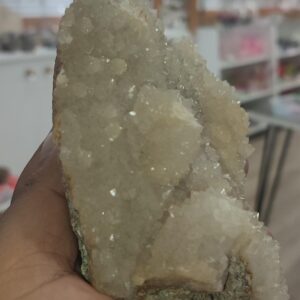 Kuvars Taşı Doğaltaş Ham İşlenmemiş  Dekoratif Kütle 929 gr