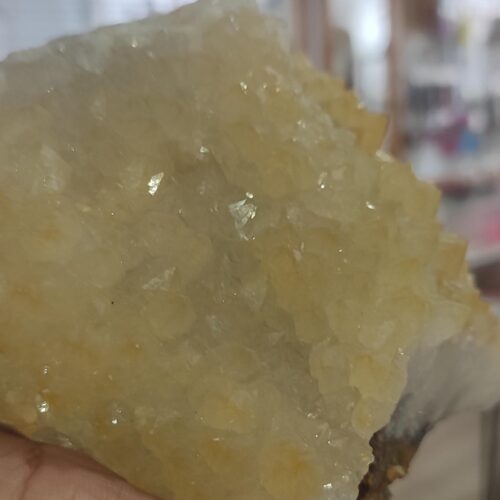 Sitrin Taşı Doğaltaş Ham İşlenmemiş  Dekoratif Kütle 1947 gr