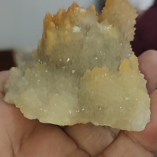 Sitrin Taşı Doğaltaş Ham İşlenmemiş  Dekoratif Kütle 197 gr