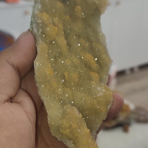 Sitrin Taşı Doğaltaş Ham İşlenmemiş  Dekoratif Kütle 239 gr