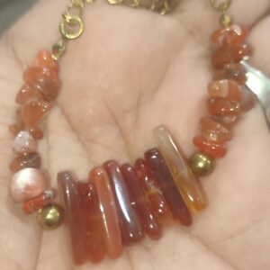 Akik Talşı Etrafı Kırıktaş Tarz Bileklik