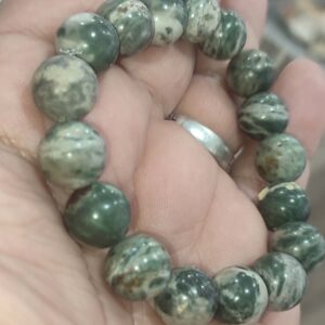 Jasper Taşı 12 mm Natural Doğaltaş Bileklik