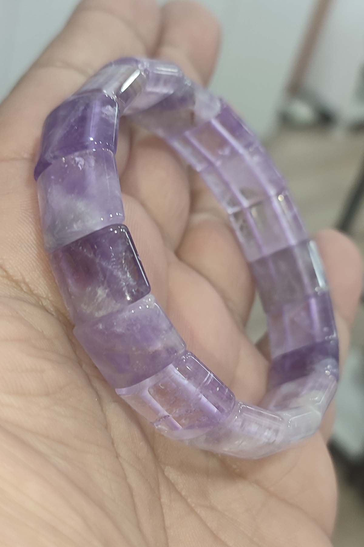 Ametist Taşı Rolex Natural Doğaltaş Bileklik