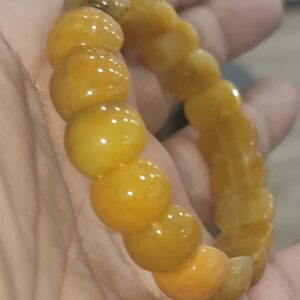 Bal Akik Taşı Rolex Natural Doğaltaş Bileklik