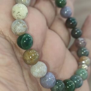 Hint Akik 8 mm Natural Doğaltaş Bileklik