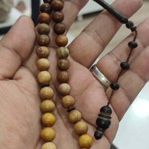 Karma Ağaç Küre Kesim 10 mm Ağaç Tesbih